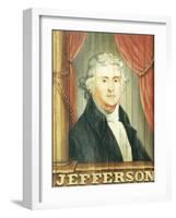 An Important Tavern Sign Depicting Thomas Jefferson and James Madison-Dirk Van Erp-Framed Giclee Print