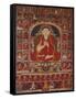 An Important Tibetan Thang.ka Depicting Bkra.Shis.Dpal circa 1300-null-Framed Stretched Canvas