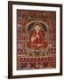 An Important Tibetan Thang.ka Depicting Bkra.Shis.Dpal circa 1300-null-Framed Giclee Print