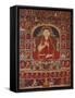 An Important Tibetan Thang.ka Depicting Bkra.Shis.Dpal circa 1300-null-Framed Stretched Canvas