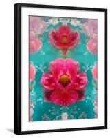 An Impressionistic and Dreamy Floral Montage-Alaya Gadeh-Framed Photographic Print