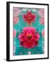 An Impressionistic and Dreamy Floral Montage-Alaya Gadeh-Framed Photographic Print