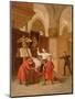 An Impromptu Concert-Theophile Emmanuel Duverger-Mounted Giclee Print