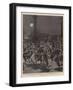 An Impromptu Dance in Trafalgar Square on Saturday Evening-Frederic De Haenen-Framed Giclee Print