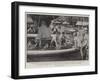 An Improvised Swimming-Bath, a Scene in New York During the Recent Hot Weather-Henry Marriott Paget-Framed Giclee Print