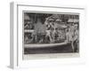 An Improvised Swimming-Bath, a Scene in New York During the Recent Hot Weather-Henry Marriott Paget-Framed Giclee Print