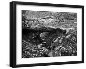 An Inca Bridge, Peru, 1895-null-Framed Giclee Print