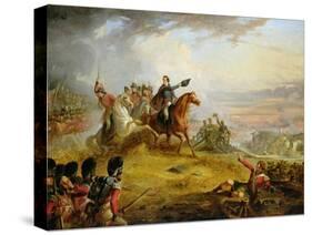 An Incident at the Battle of Waterloo in 1815-Thomas Jones Barker-Stretched Canvas