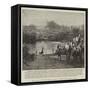 An Incident in a South African Campaign, Swimming Horses across a River-null-Framed Stretched Canvas