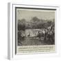 An Incident in a South African Campaign, Swimming Horses across a River-null-Framed Giclee Print