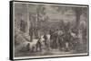 An Incident of General Sherman's March Through Georgia-Thomas Nast-Framed Stretched Canvas