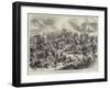 An Incident of the Battle of Plevna, Death of Colonel Rosenbaum, of the Archangel Regiment-null-Framed Giclee Print