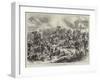 An Incident of the Battle of Plevna, Death of Colonel Rosenbaum, of the Archangel Regiment-null-Framed Giclee Print