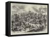 An Incident of the Battle of Plevna, Death of Colonel Rosenbaum, of the Archangel Regiment-null-Framed Stretched Canvas