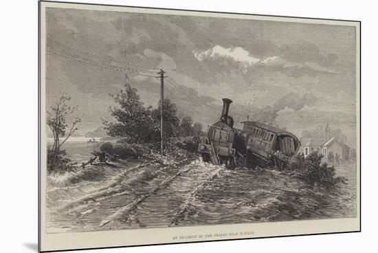 An Incident of the Floods Near Newark-null-Mounted Giclee Print