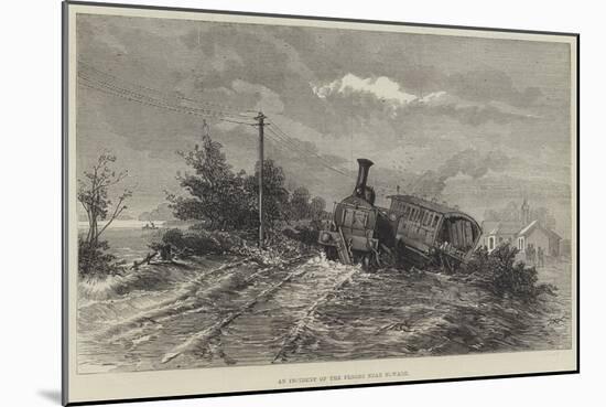 An Incident of the Floods Near Newark-null-Mounted Giclee Print