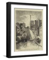 An Inclined Plane on the Morris Canal, New Jersey, USA-null-Framed Giclee Print