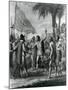 An Indian Cacique of the Island of Cuba Addressing Columbus (1451-1500) Concerning a Future State-Benjamin West-Mounted Premium Giclee Print