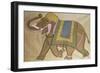 An Indian Elephant, Indian-null-Framed Giclee Print