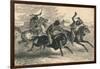 An Indian Horse Race, C19th Century-null-Framed Giclee Print