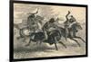 An Indian Horse Race, C19th Century-null-Framed Giclee Print