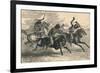 An Indian Horse Race, C19th Century-null-Framed Giclee Print