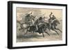 An Indian Horse Race, C19th Century-null-Framed Giclee Print