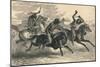 An Indian Horse Race, C19th Century-null-Mounted Giclee Print