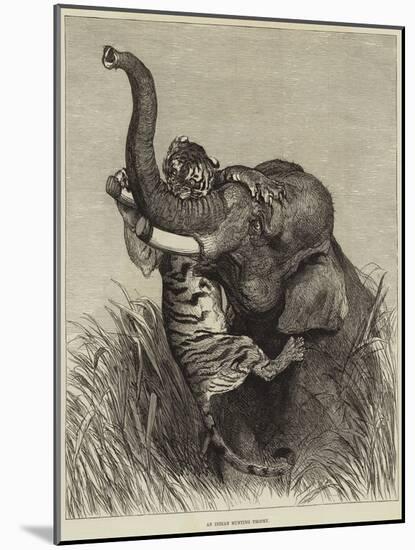 An Indian Hunting Trophy-null-Mounted Giclee Print