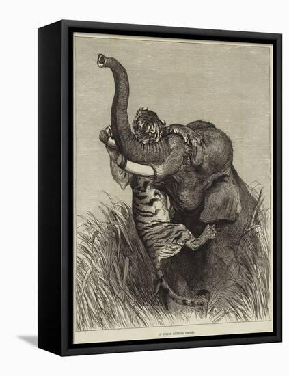 An Indian Hunting Trophy-null-Framed Stretched Canvas