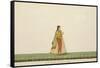 An Indian Macaroni Lady, 1800-10-Ramdass-Framed Stretched Canvas