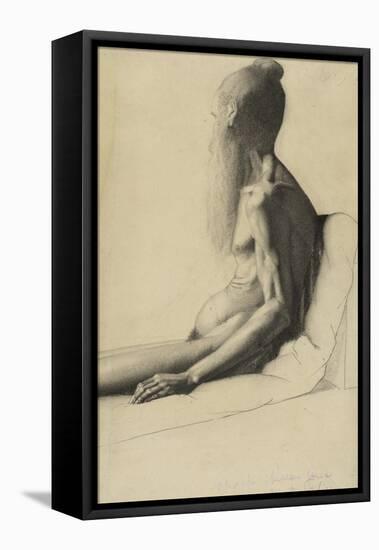 An Indian Man, c.1878-9-Georges Pierre Seurat-Framed Stretched Canvas