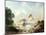 An Indian Paradise-Thomas Moran-Mounted Art Print