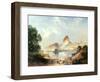 An Indian Paradise-Thomas Moran-Framed Art Print