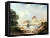 An Indian Paradise-Thomas Moran-Framed Stretched Canvas