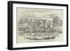 An Indian Railway Station Defended-null-Framed Giclee Print