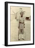 An Indian Soldier-null-Framed Photographic Print