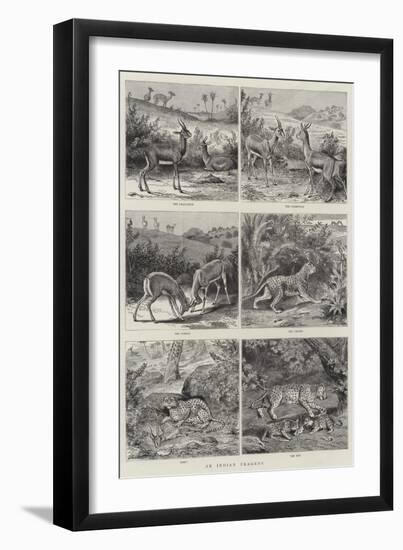 An Indian Tragedy-null-Framed Premium Giclee Print