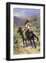 An Indian Trapper, 1889-Frederic Sackrider Remington-Framed Giclee Print