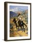 An Indian Trapper-Frederic Sackrider Remington-Framed Art Print