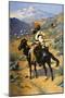 An Indian Trapper-Frederic Sackrider Remington-Mounted Art Print