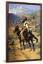 An Indian Trapper-Frederic Sackrider Remington-Framed Art Print