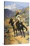 An Indian Trapper-Frederic Sackrider Remington-Stretched Canvas