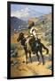 An Indian Trapper-Frederic Sackrider Remington-Framed Art Print