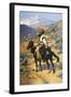 An Indian Trapper-Frederic Sackrider Remington-Framed Art Print