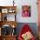 An Indian Woman Construction Worker Stacks Bricks on Her Head-null-Photographic Print displayed on a wall