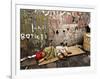 An Indonesian Boy Wearing a Spiderman Mask Sleeps on a Piece of Cardboard-Ed Wray-Framed Photographic Print