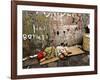 An Indonesian Boy Wearing a Spiderman Mask Sleeps on a Piece of Cardboard-Ed Wray-Framed Photographic Print