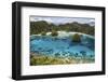 An Indonesian Pinisi Schooner in a Lagoon in Raja Ampat, Indonesia-Stocktrek Images-Framed Photographic Print