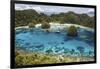 An Indonesian Pinisi Schooner in a Lagoon in Raja Ampat, Indonesia-Stocktrek Images-Framed Photographic Print